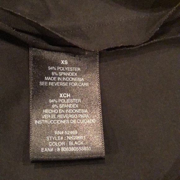 Norma Kamali Black Sleeveless Side Drape Dress-Size XS - Picture 5 of 6